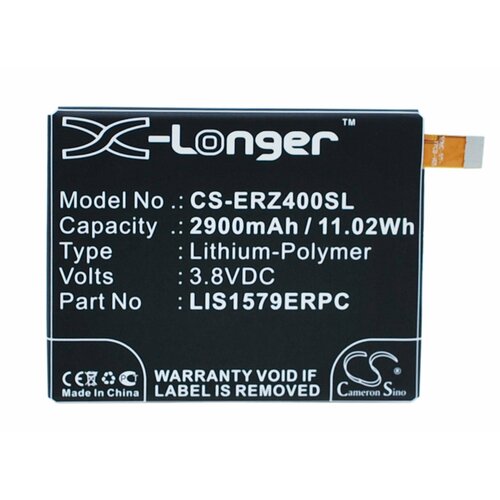 Аккумулятор CameronSino CS-ERZ400SL для Sony Xperia Z3+ Dual E6533 3.8V 2900mAh easydim пульт easydim r z4