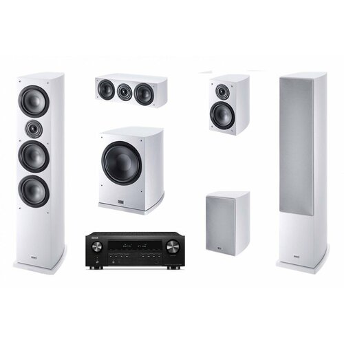 Heco Комплект акустики Victa Elite 702 51 White Denon AVC-S660H Black 26500000₽