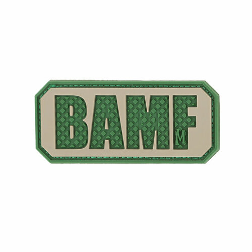 Патчи Maxpedition BAMF Patch 2.25 x 1 (5,7 х 2,5 см) (BAMFA) printio майка классическая bad mother fucker