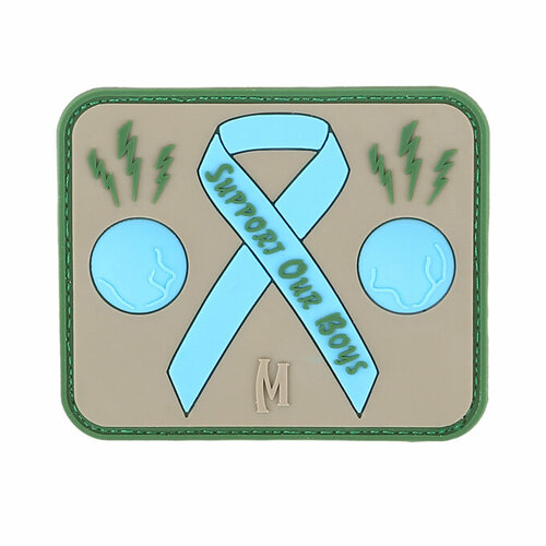 фото Патчи maxpedition blue balls awareness patch 2.4" x 2" (6,1 x 5,1 см) (bluba)