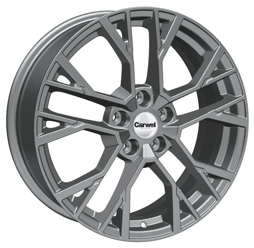 Литые колесные диски Carwel Камак 1810 (Haval Dargo) 7x18 5x114.3 ET40 D66.5 Серый (122653)