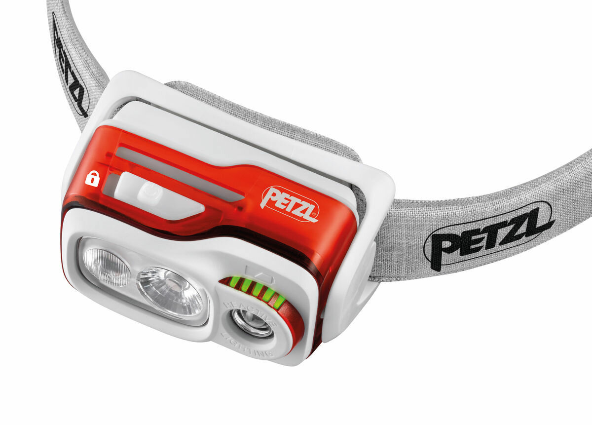 Фонарь светодиодный налобный Petzl Swift RL оранжевый, 900 лм, аккумулятор - фото №13