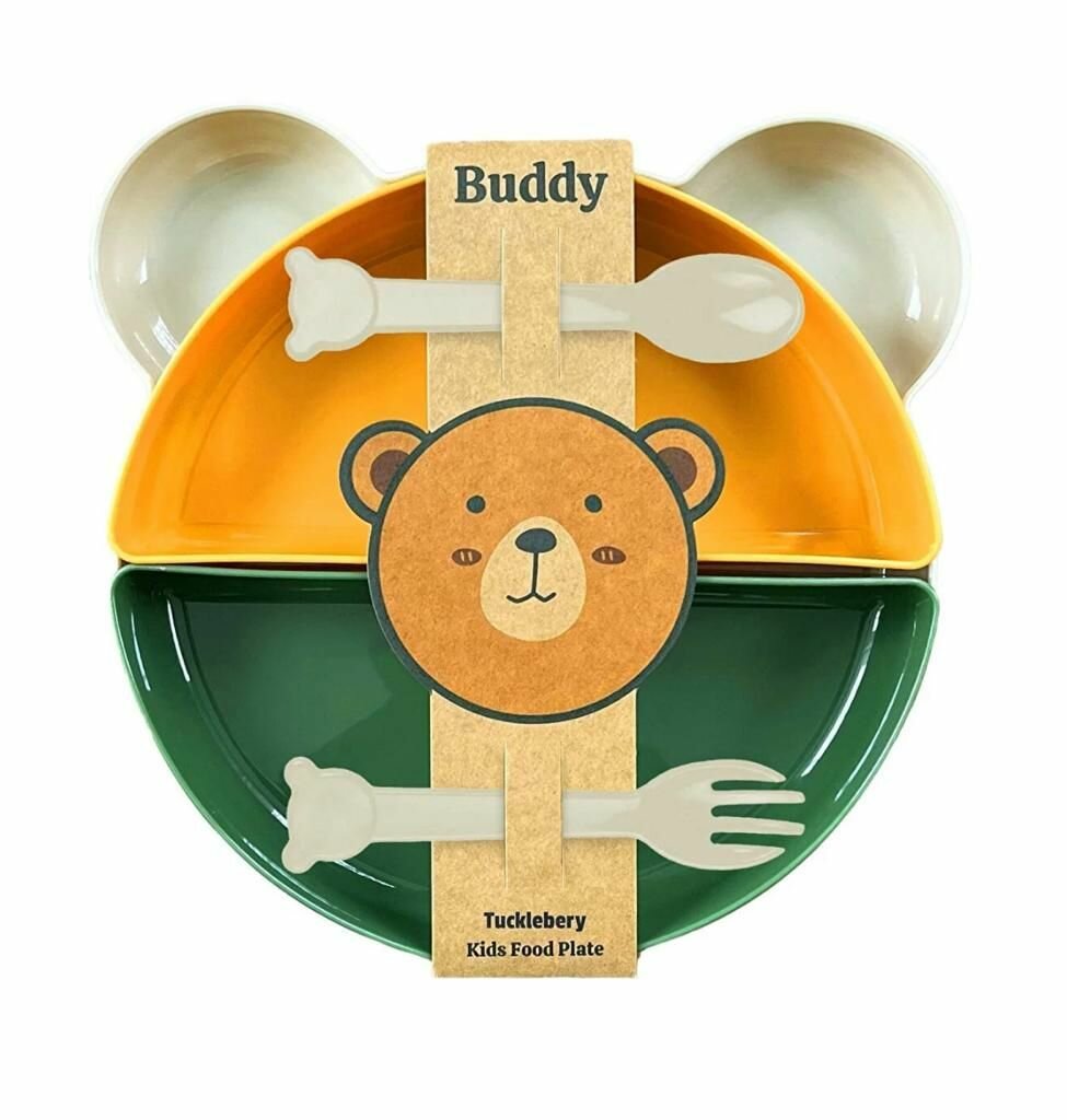 Набор секционных тарелок для кормления Buddy 7 предметов