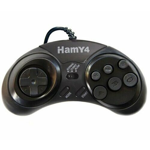 Джойстик Hamy 4 (Black) джойстик для игровой приставки сега 16 bit hamy синий