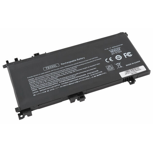 Аккумуляторная батарея TE03XL, HSTNN-UB7A для ноутбука HP Omen 15-AX, 15-AX000, Pavilion 15-BC, 15-BC000 (11.4V 4500mAh)