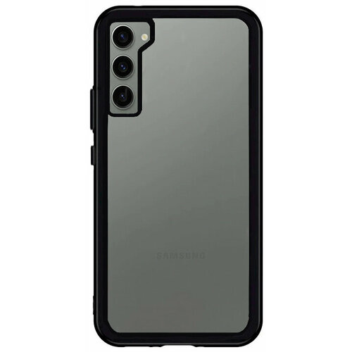 Чехол-накладка Devia Pino Series Shockproof Case для смартфона Samsung S23+ (Цвет: Matte Black) защитное стекло devia kintone series tempered glass для смартфона samsung s23 черный