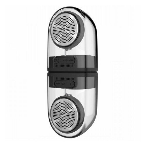 Беспроводная портативная Bluetooth колонка DEVIA Колонка Devia Crystal Series TWS Speaker With Silicon Case