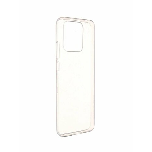 Чехол-накладка Borasco Silicone Case для смартфона Xiaomi Redmi 10С (Цвет: Clear) чехол накладка для xiaomi redmi 9t синий microfiber case borasco