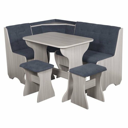 Кухонный уголок КУ-1Л4м уголстолтабурет шимо светлый торес 26серый 37754₽