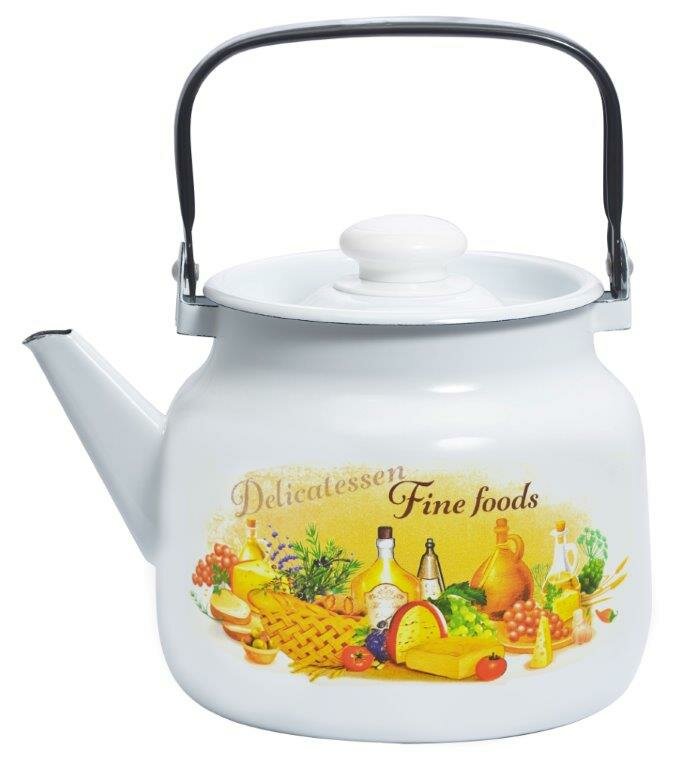 фото Чайник эмаль 3.5Л италия лысьва