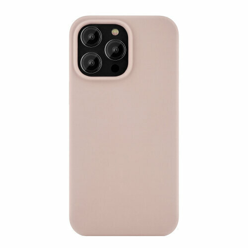 Силиконовый чехол Ubear для Apple iPhone 14 Pro Max, Touch Case, розовый