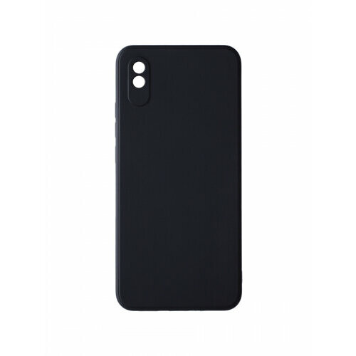 Силиконовый чехол Zibelino для Xiaomi Redmi 9A, Soft Matte, защита камеры, черный