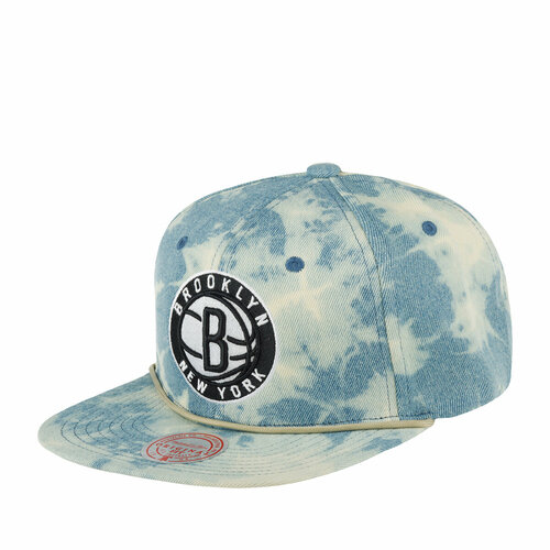 фото Бейсболка mitchell & ness, размер onesize, голубой