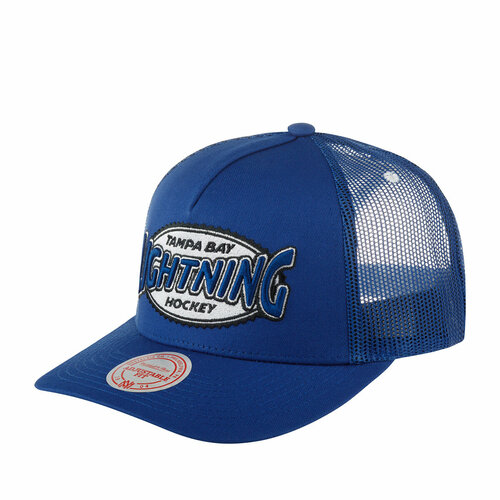 фото Бейсболка mitchell & ness, размер onesize, фиолетовый