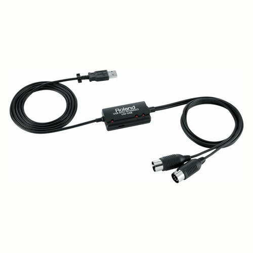 Интерфейс UM-One MK2 USB MIDI от Roland черный