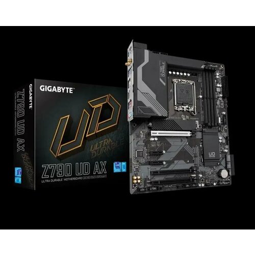 GigaByte Материнская плата GIGABYTE Intel Z790 LGA1700 ATX Memory DDR5 Z790UDAX1.2