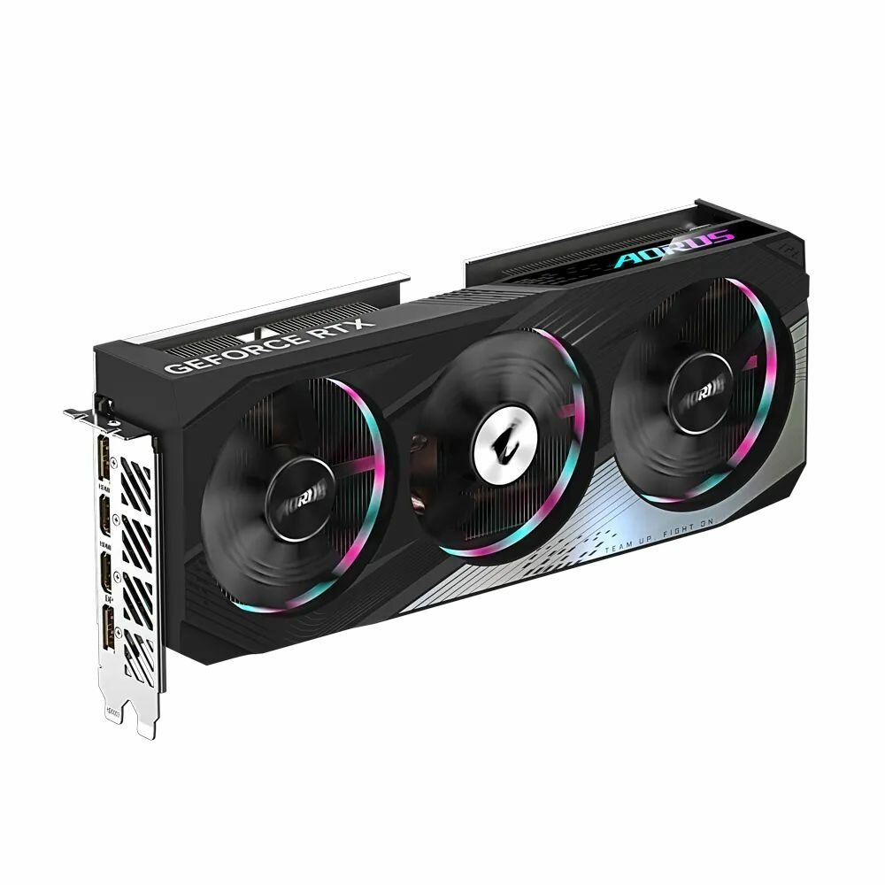 Видеокарта Gigabyte RTX4060 ELITE 8GB GDDR6 128-bit DPx2 HDMIx2 3FAN RTL — фото 1