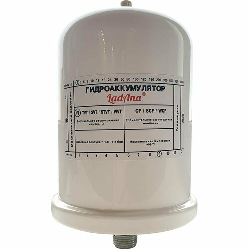 Вертикальный расширительный бак LadAna 110104001Р 2642₽