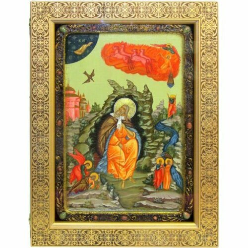 Икона Илия Фесфитянин рукописная, арт ИРП-728