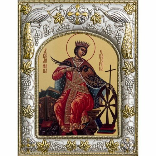 Икона Екатерина, арт вк-035 федоров о п непридуманные истории из часовни во имя святой екатерины