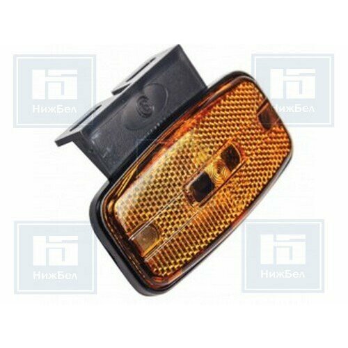 Евросвет Фонарь габ КАМАЗ, ПАЗ, Еврофуры ГФ-1 25К квадр оранж с кронш.