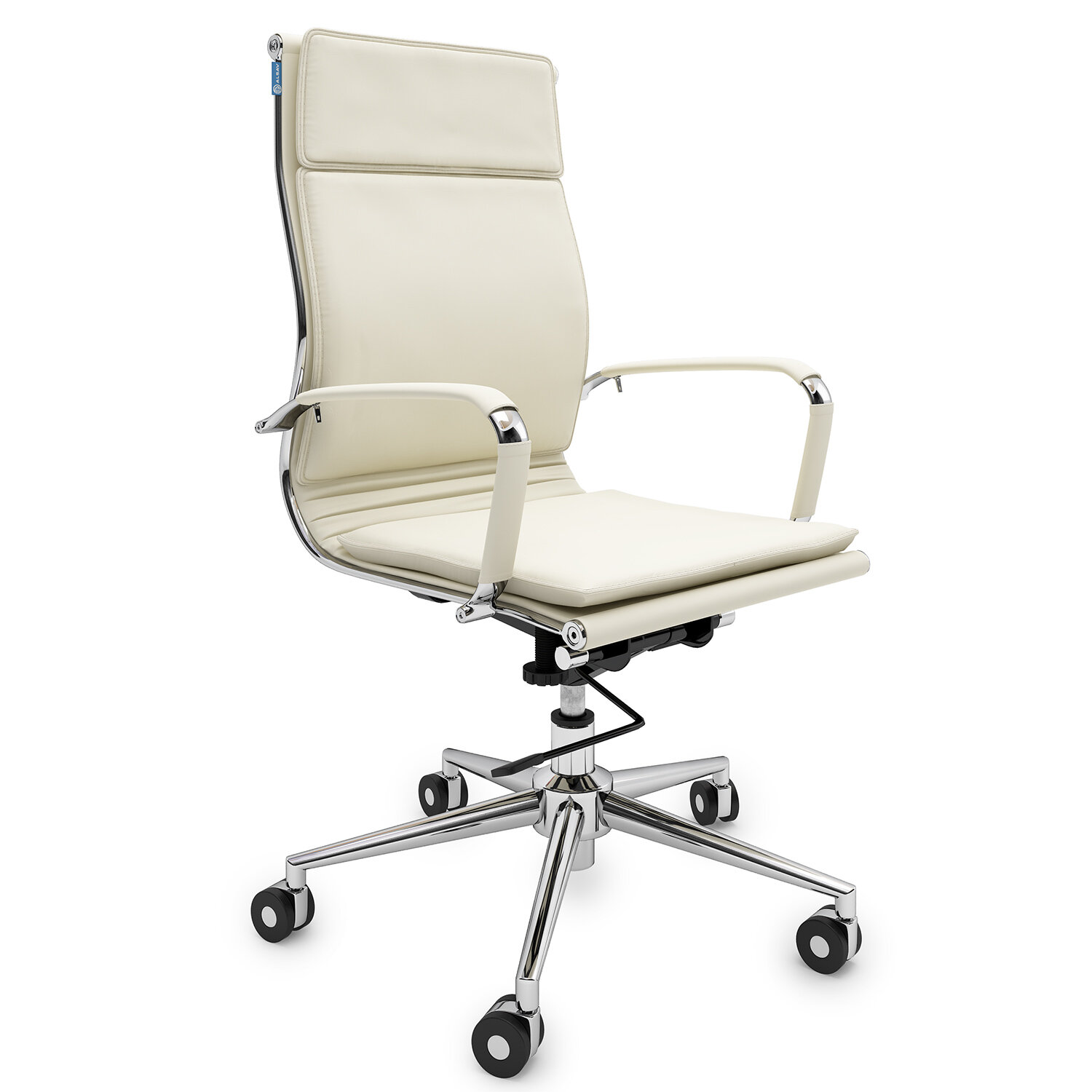 фото Компьютерное кресло AL 771 Alsav Айвори экокожа