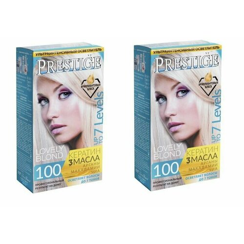 VIP'S Prestige LOVELY BLOND Ультраинтенсивный осветлитель для волос 100 - 2 шт