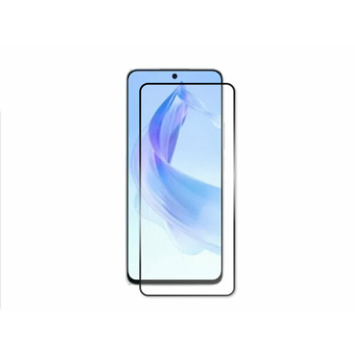 аксессуар защитное стекло для huawei honor 6c pro red line full screen Защитное стекло Red Line для Honor 90 Lite 2023 Full Screen Tempered Glass Full Glue Black УТ000036594