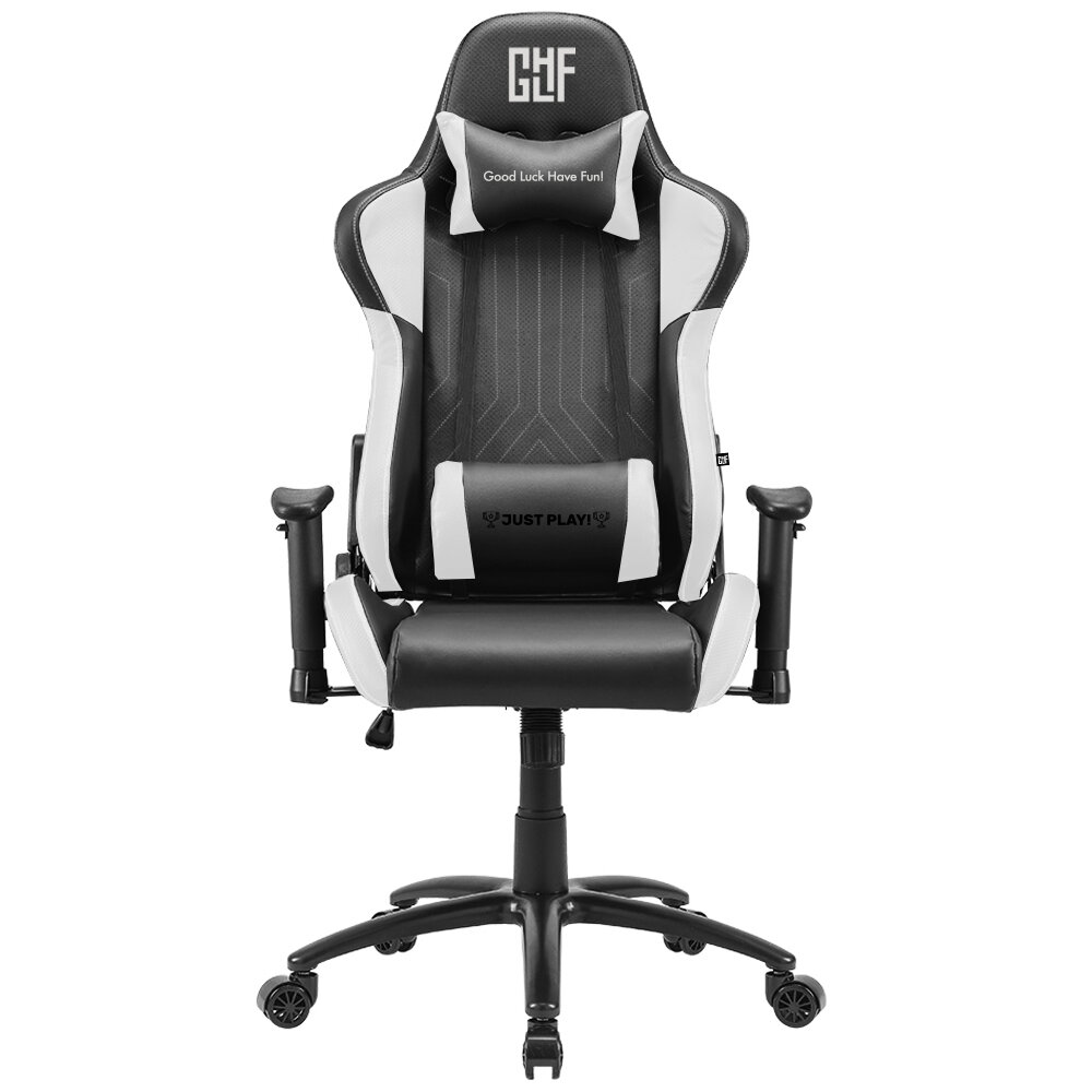 Кресло GLHF 2X Black/White - фотография № 1