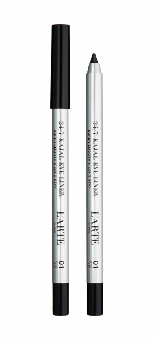 LARTE DEL BELLO Карандаш-кайял для глаз 24/7 Kajal Eyeliner устойчивый, 1,1 г, 01 coffee to go