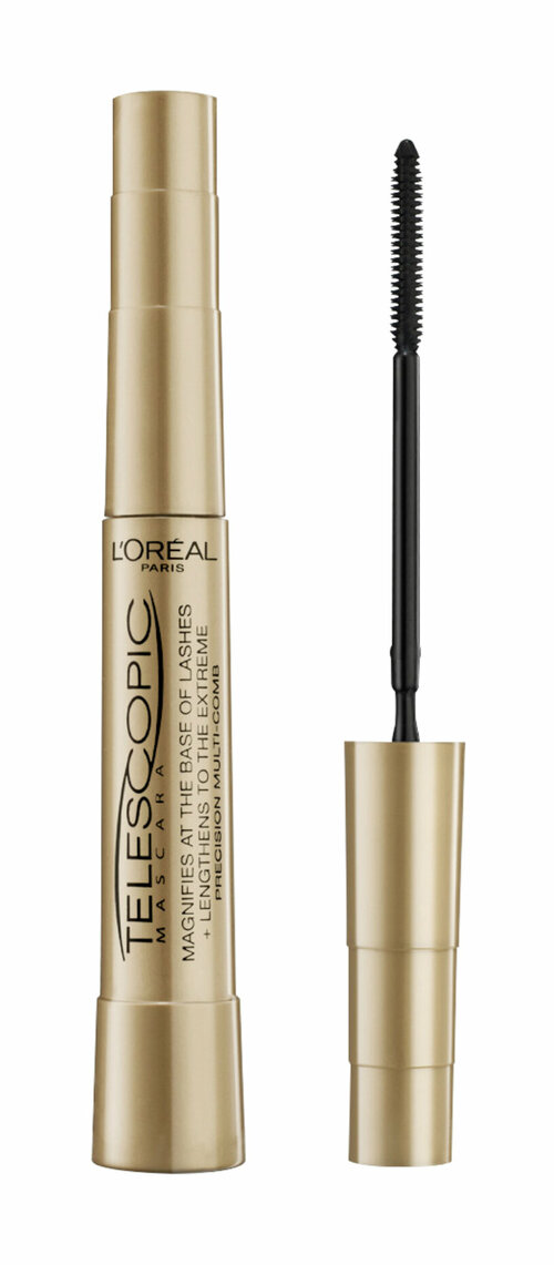 LOREAL Тушь для ресниц Telescopic удлиняющая, 8 мл, Черная