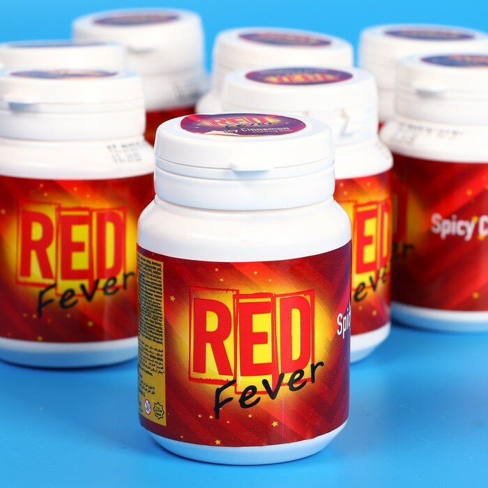 Жевательная резинка RED FEVER с корицей, 40 г - фотография № 2