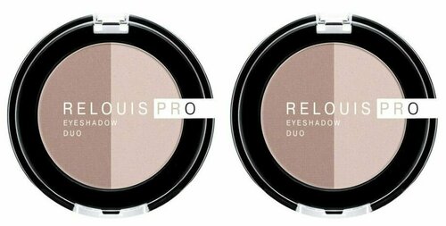 Relouis Тени для век тон 101 Pro Eyeshadow Duo,2 шт