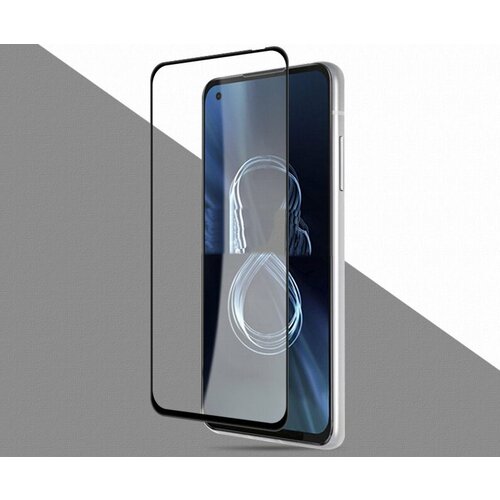 3D/5D защитное стекло MyPads для Asus Zenfone 8 ZS590KS с закругленными изогнутыми краями которое полностью закрывает экран / дисплей по краям с . смартфон asus zenfone 8 zs590ks horizon silver 16 256gb shn