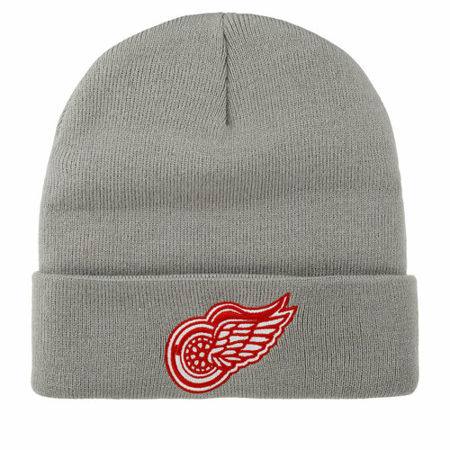 Шапка Mitchell & Ness, размер OneSize, серый мешок detroit red wings