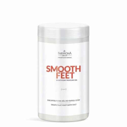 Farmona Соль для ног Smooth Feet, Грейпфрутовая, 1400 гр. farmona крем для ног smooth feet грейпфрутовый 500 мл