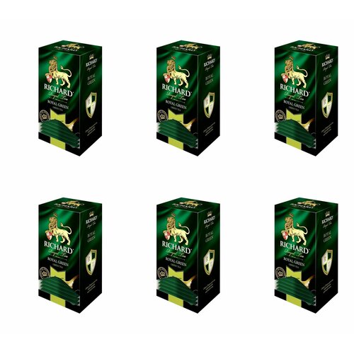 Richard Royal чай зеленый Green 25пак - 6 штук