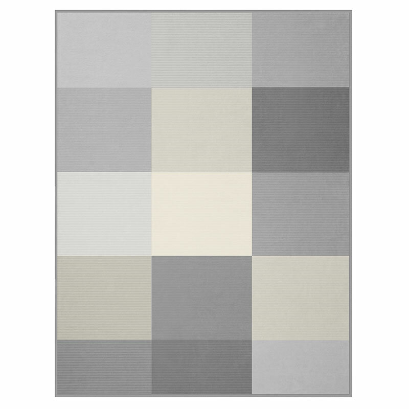 Плед 2-спальный Biederlack Modern Classics Colorfields Grey - фото №2