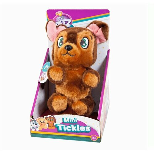 Щенок интерактивный игрушечный (коричневый) (звук) шевелит лапками IMC Toys 96806 оригинальный игрушечный мини единорог кролик щенок обезьяна интерактивный воздушный шар для девочек детский подарок на день рождения
