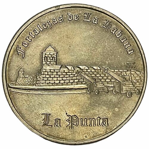 Куба 1 песо 2007 г. (Крепости Гаваны - Ла-Пунта) монета куба 1 песо 2007 год че гевара 40 лет со дня смерти в капсуле