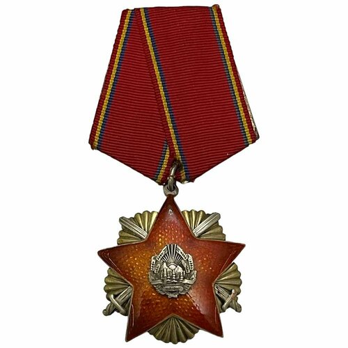 Румыния, орден Защита отечества №248 III степень 1951-1965 гг. (RPR) албания орден труда ii степень 1951 1960 гг