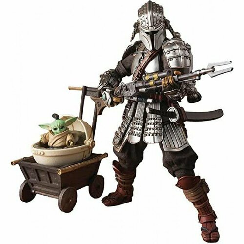 Фигурка Meisho Movie Realization Ronin Mandalorian (Beskar Armor) & Grogu