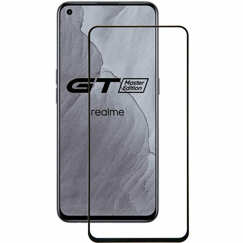 Защитное стекло Glass Pro для Realme GT Master Edition Full Glue Черное защитное стекло glass pro для realme gt master edition full glue черное