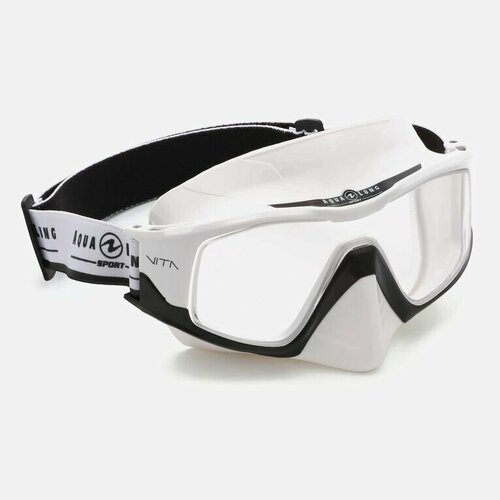 Technisub Маска Versa прозрачные, white/black technisub маска versa прозрачные white black