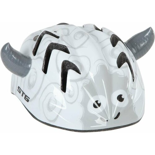 фото Шлем велосипедный sheep stg x82388 s (48-52 см) белый