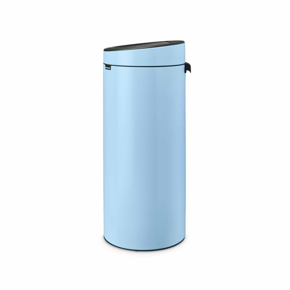 Мусорное ведро Brabantia Touch Bin New 202728 30 л, голубое - фото №3