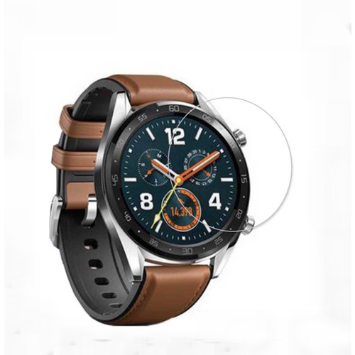 Защитное стекло MyPads Tape для умных смарт-часов HUAWEI WATCH GT 3 (46 мм) с олеофобным покрытием