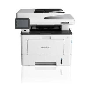 МФУ Pantum BM5100FDW, P/C/S/F, Mono laser, А4, 40 ppm (max 100000 p/mon), 1.2 GHz, 1200x1200 dpi, 512 MB RAM, Duplex, DADF50, paper tray 250 pages, USB, LAN, WiFi