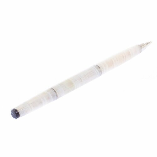 Ручка шариковая из белого оникса 124832
