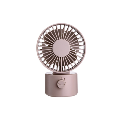 Мини-вентилятор MyPads компактный переносной мощный обдув для дома офиса машины детской комнаты розовый 255600₽